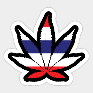 Norway Pot Leaf Sticker